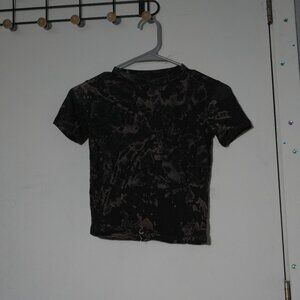 tiedye black shirt